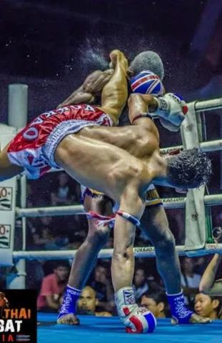 Par Prajied Especial Muay Thai Kruang Competição Regulavel - Foto 3