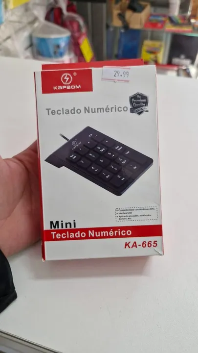 Mini-teclado numérico