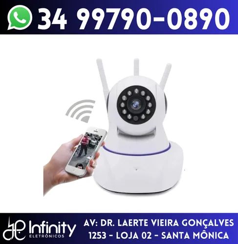 Câmera Wifi Robô Monitorada por celular