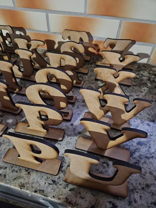 Letras mdf com base - Foto 2
