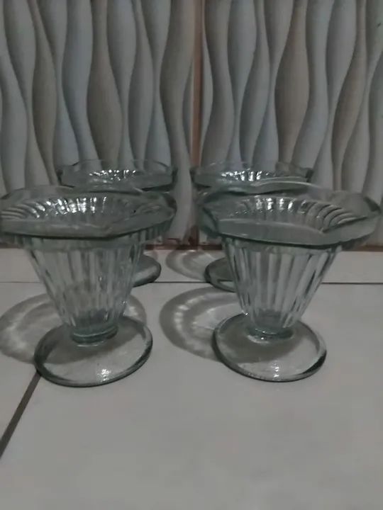 Taças Antiga de Sorvete - Foto 4