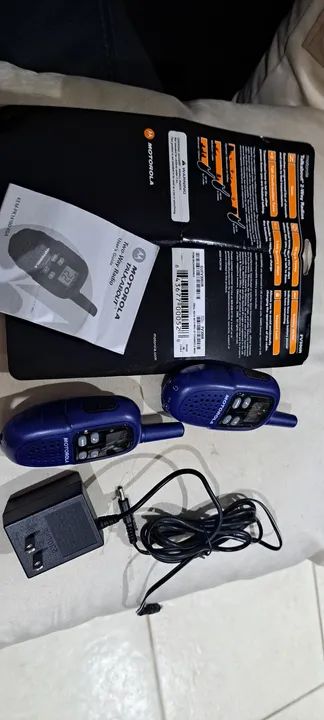 TALK ABOUT MOTOROLA.Par de Microfones Motorola HT1250