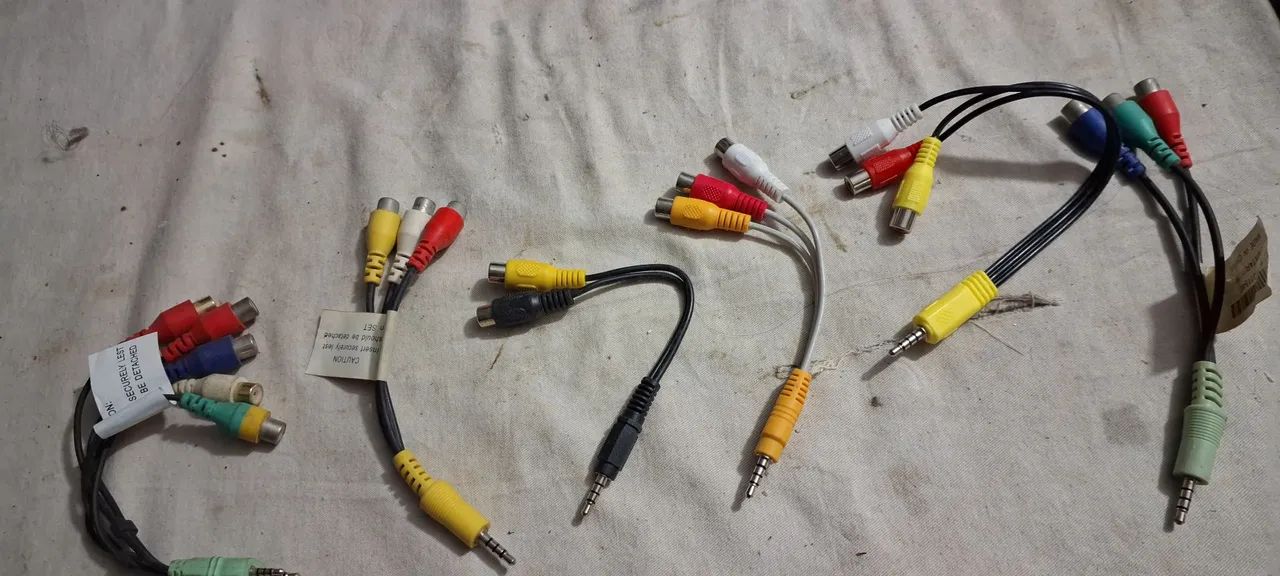 Cabo adaptador para audio e vídeo  - Foto 2