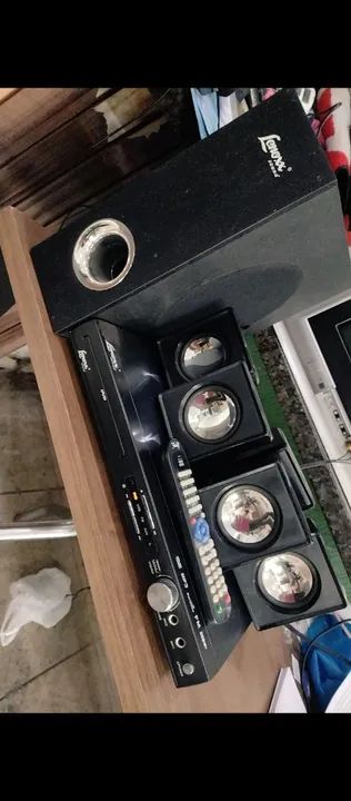 Karaokê 5em 1  valor 350 reais  - Foto 2