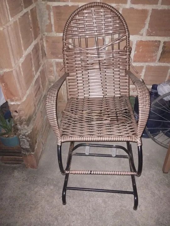 Poltrona de balanço ou cadeira 