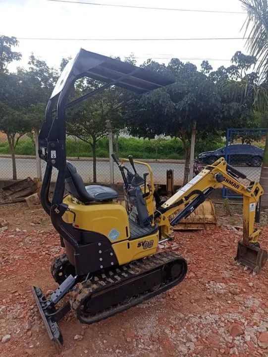 Mini Escavadeira Yanmar SV08 Ano 2020 - Foto 2