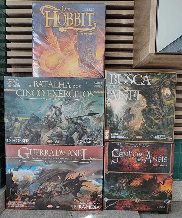Coleção Jogos de Tabuleiro O Senhor dos Anéis, Devir editora