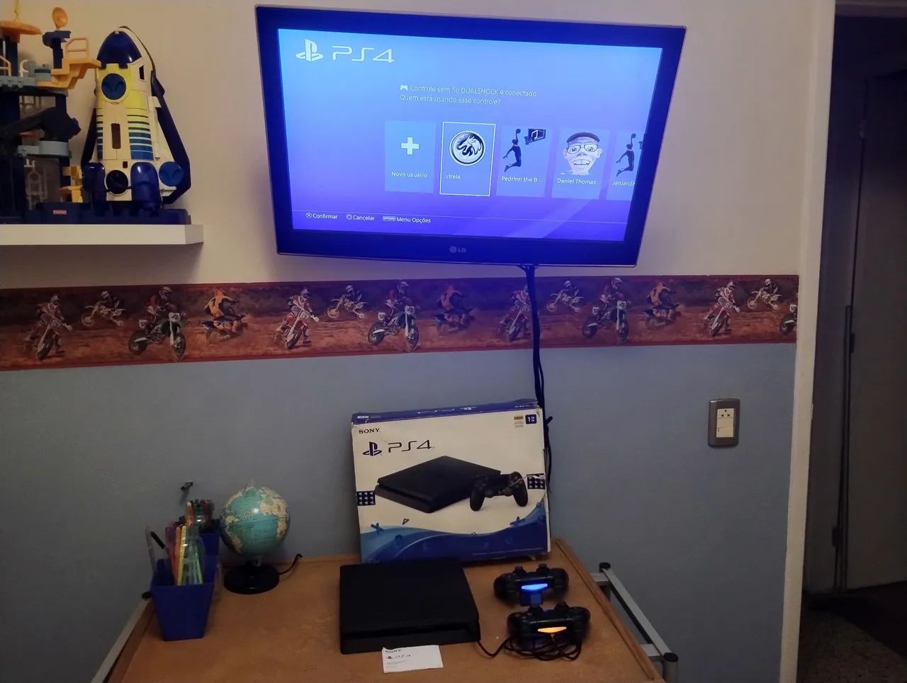 Playstation 4 Slim 1 Tb Sony Seminovo