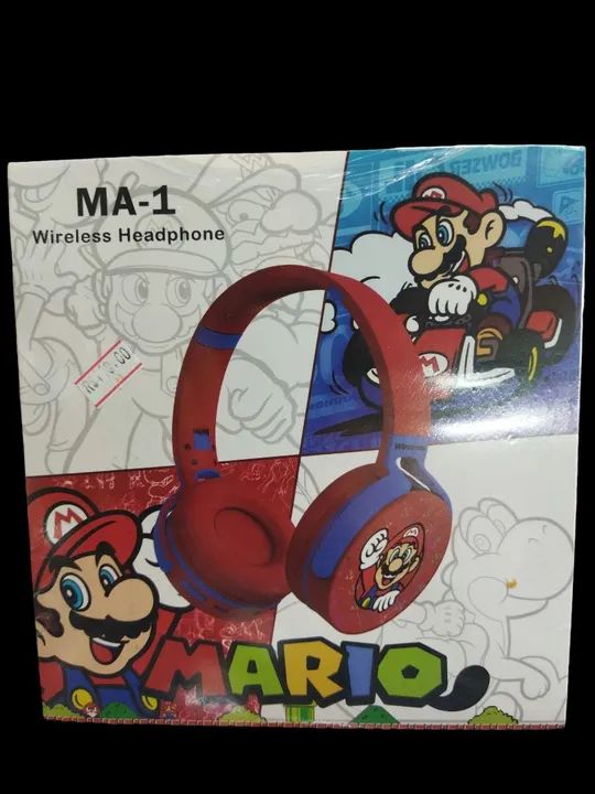 fone sem fio Mario Bros  - Foto 2