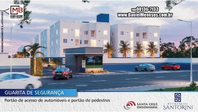 Residencial Santorini | Santa Cruz Engenharia | 46m² | Leia a descrição - Foto 4