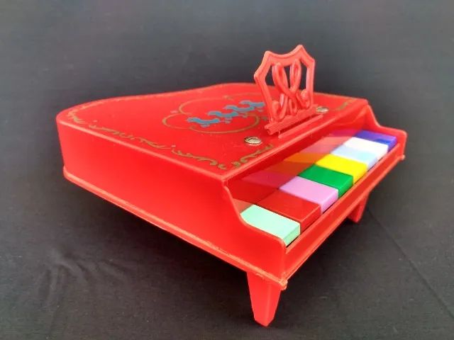 Brinquedo Antigo Mini Piano Raro Da Mattel - Foto 2