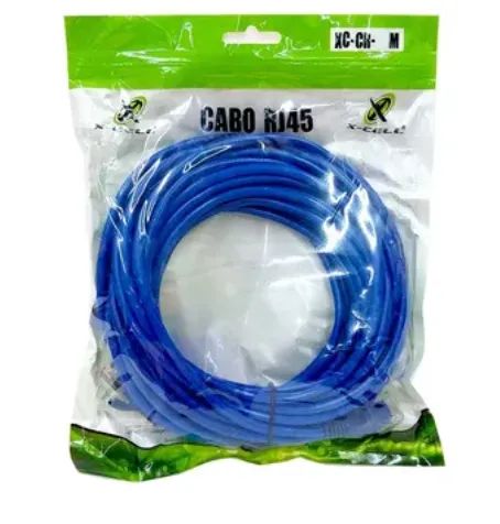 Cabo de Rede RJ-45 10M CAT6 X-CELL XC-CAT6-10 - Wzetta - Foto 3
