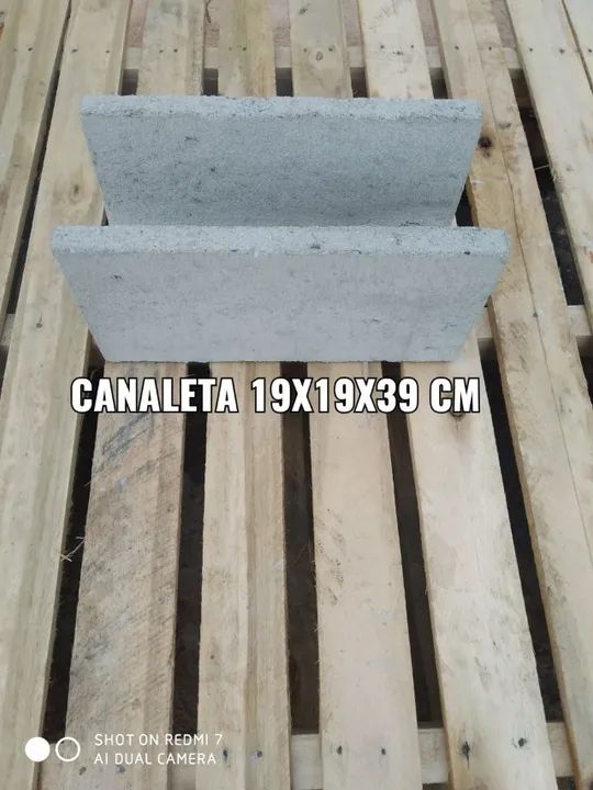Bloco 19x19x39 cm - construção de paredes e muros - Foto 4