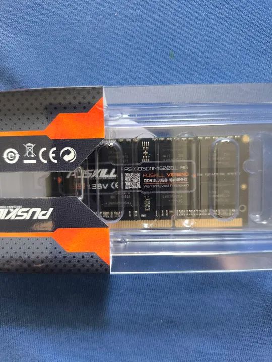 Memória ddr3 8g 1600 notebook PUSKIALL  - Foto 2