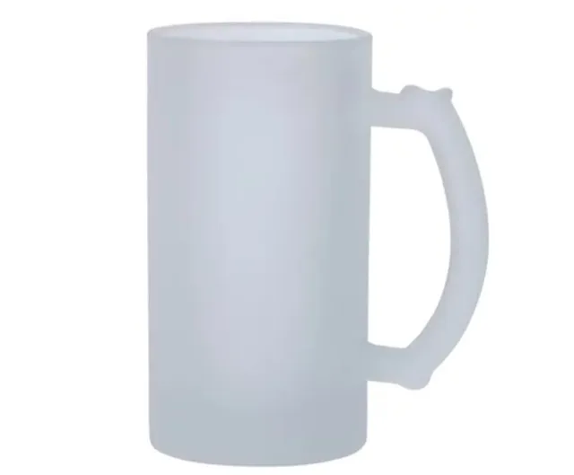 Canecas De Chopp Para Sublimação Com Vidro Jateado 475ml