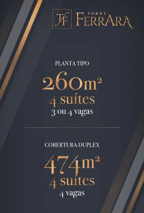 Torres Ferrara Apartamento para venda com 260m² com 4 suítes, 3 vagas no Umarizal - Belém  - Foto 4