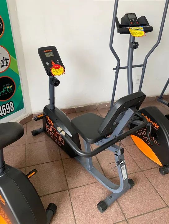 Bicicleta Ergométrica Reclinada - Excelente estado!