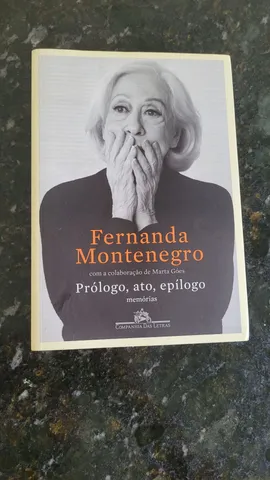 Livro biográfico Fernanda Montenegro