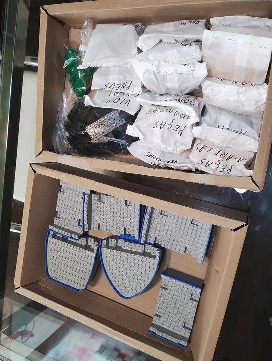 Blocos de Montar Navio Cargueiro- 8 em 1 - Foto 4