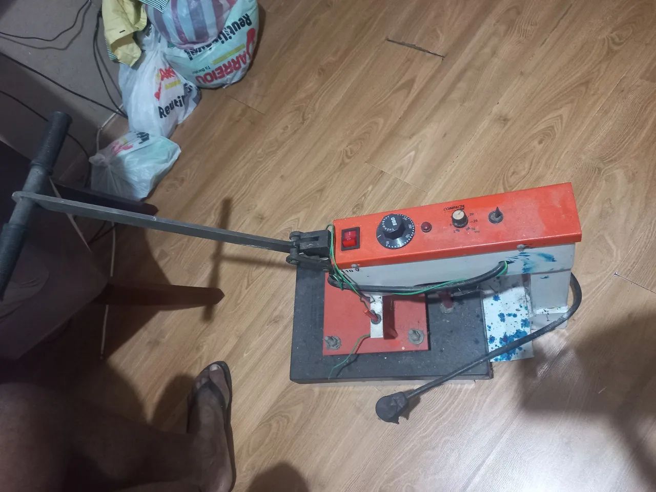 Máquina de estampar da Marca Compacta Print - Foto 6