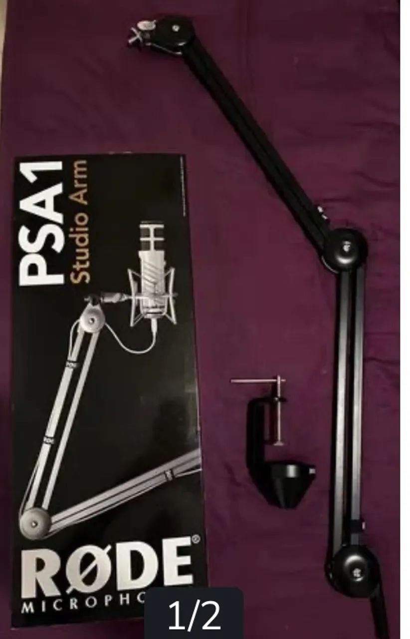 Braço articulado Rode PSA1 P/ Microfone Áudio Vídeo YouTube Podcast 