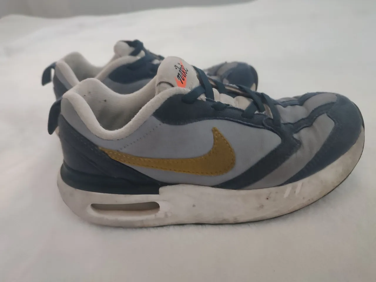 Tênis Nike Infantil Cinza e Azul