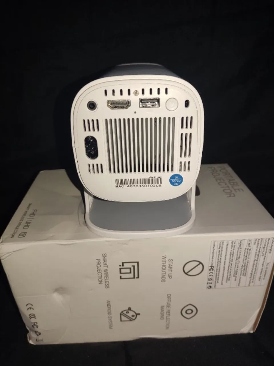 Projetor P30 4K HD 150 Polegadas Celular, Tv box, Xbox, PS, Pc, Wifi64595549020929123