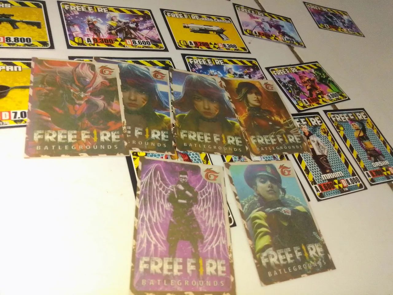 Cartas Free Fire Colecionáveis - Foto 5