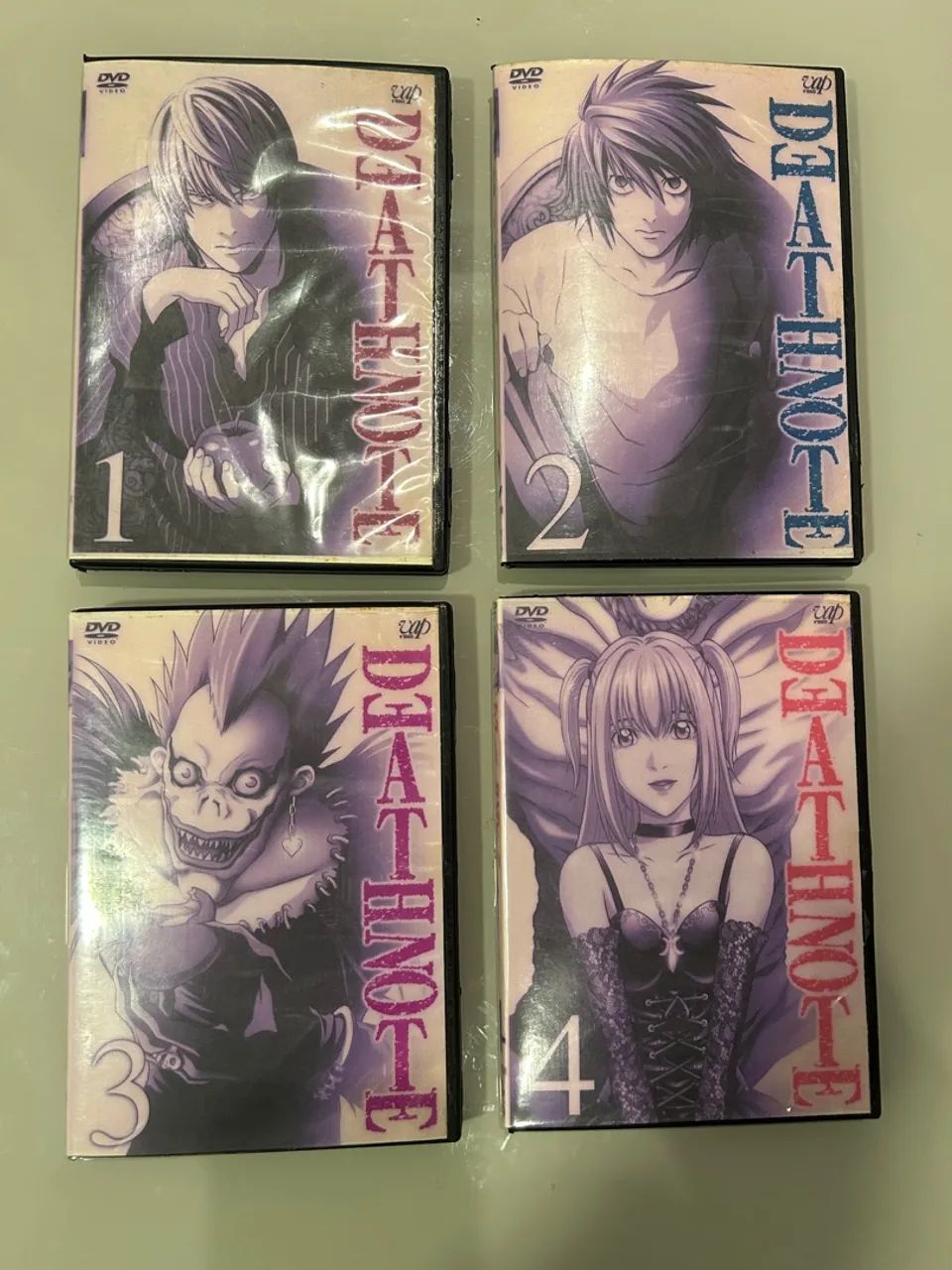 Death note 4 dvds