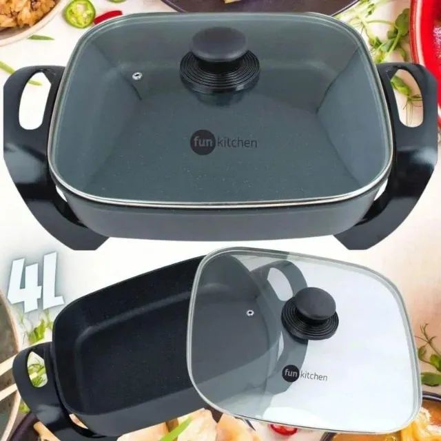 Fun Kitchen | Panelas & Frigideiras | Panela Elétrica Fun Kitchen - 4 litros
