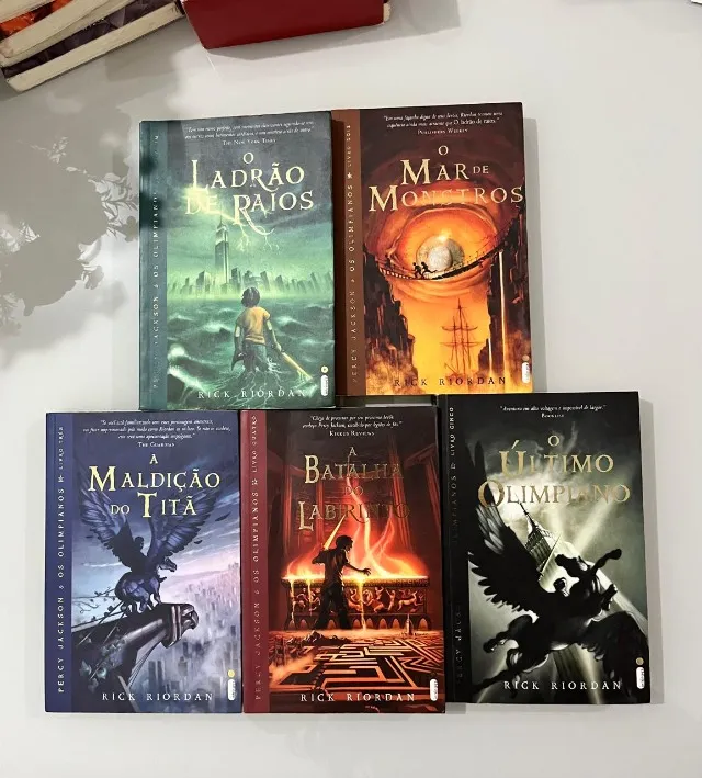 Coleção Percy Jackson - Rick Riordan
