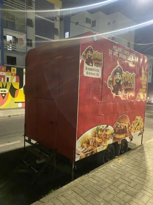 Trailer Food Truck Completo Vendo - Foto 3