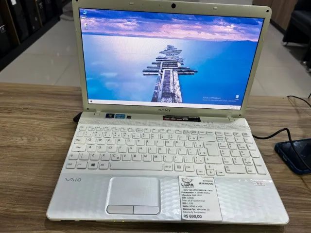 Notebook Sony Vaio VPCEH40EB/W
