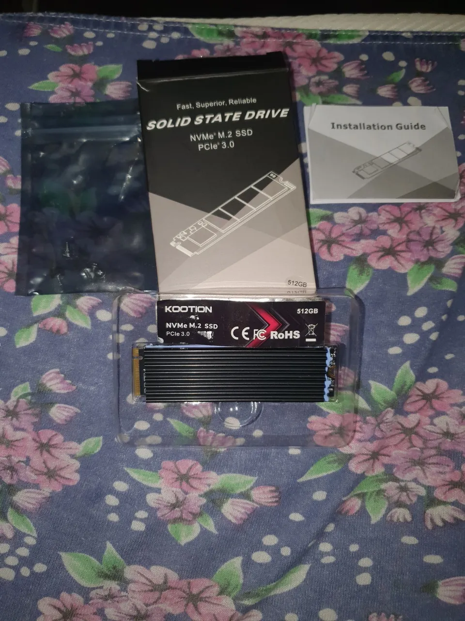 SSD NVMe M.2 512GB Kootion - PCIe 3.0