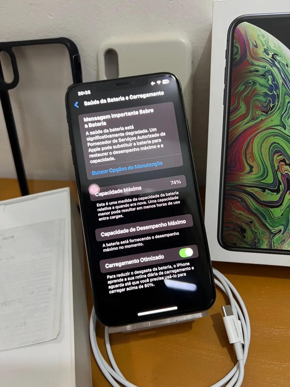 iPhone XS MAX Preto 256GB Lindo. - Foto 3