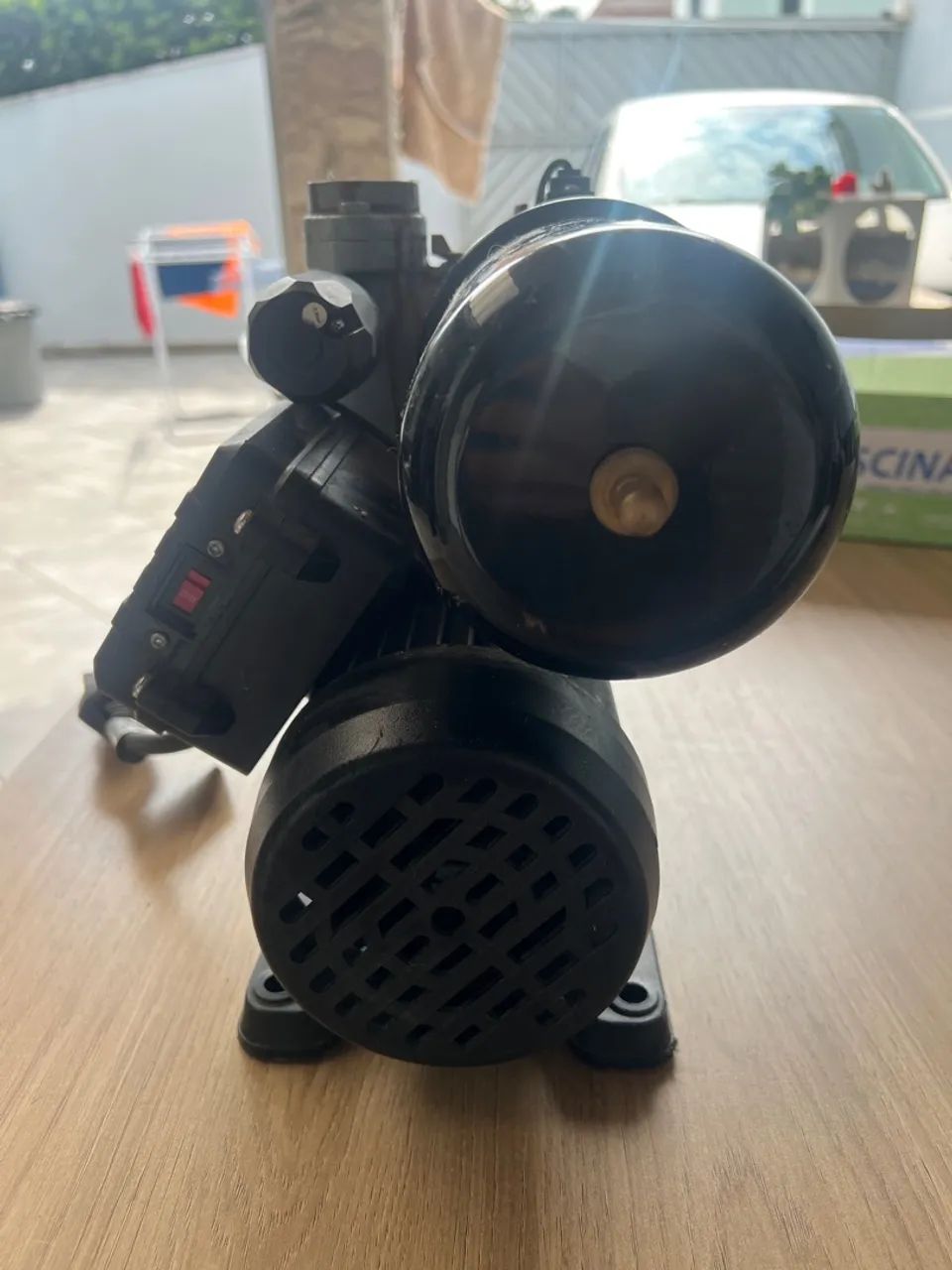 Bomba Pressurizadora - Pulmão com vaso de Expansão Rinnai - RB050 DV 1/2 CV 127/220v - Foto 2