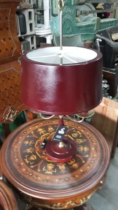 Abajur antigo funcionando  - Foto 6