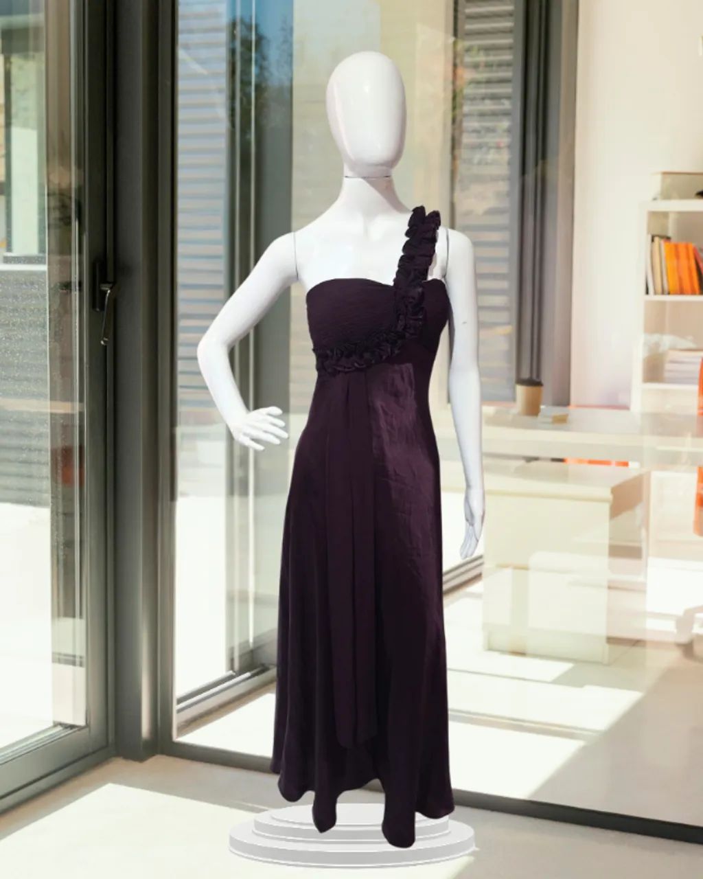 Vestido Longo de Festa com Alça Única - Foto 3