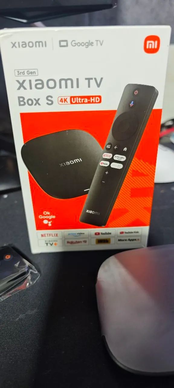 Mi Box S Tv Xiaomi 3a Geração 32gb 4k Ultra Bivolt Preto - Foto 3