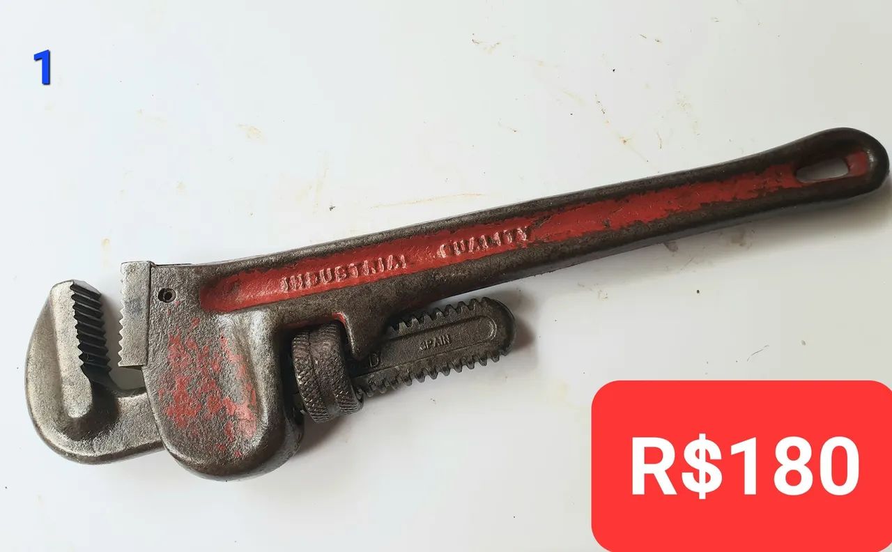 Chave de Grifo Industrial Quality