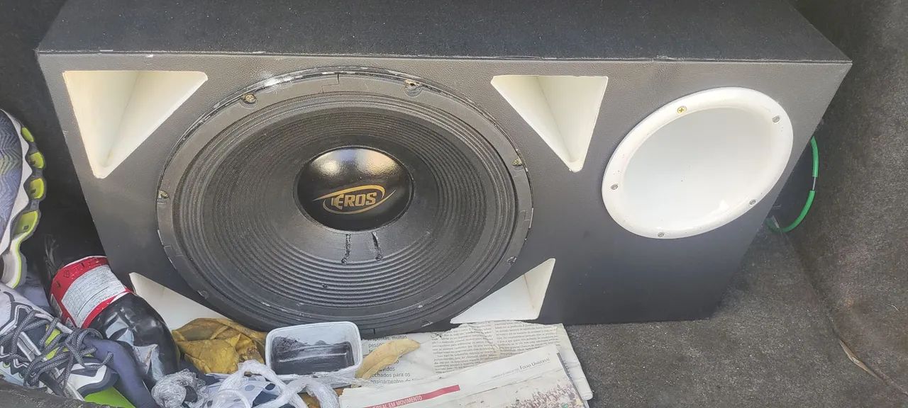 Caixa de som Eros corneta 405 completo 