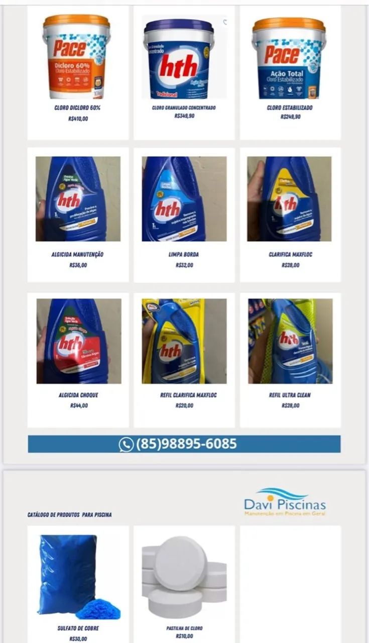 Vendas de equipamentos e produtos para limpeza e manutenção de Piscinas  - Foto 5