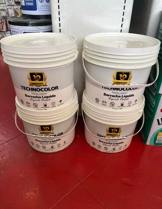 Tintas emborrachada com preço de fábrica ótima qualidade ótima para infiltração  - Foto 4