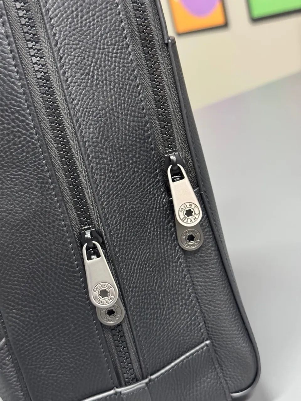 Mochila de Couro Montblanc64299180444034123