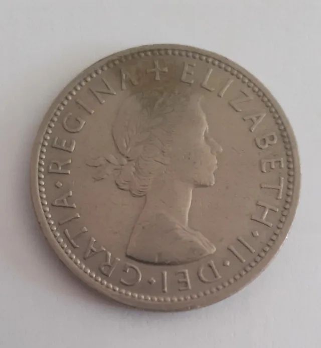 Moeda Da Inglaterra Elizabeth Ii - Dei Gratia Regina (1965)