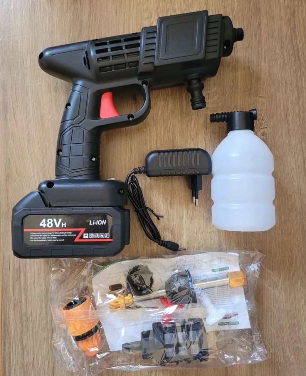 Lavadora portátil de alta pressão 48V - Ferramentas de Construção
