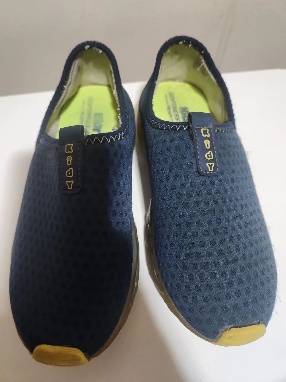 Tênis  kidy azul  de led 