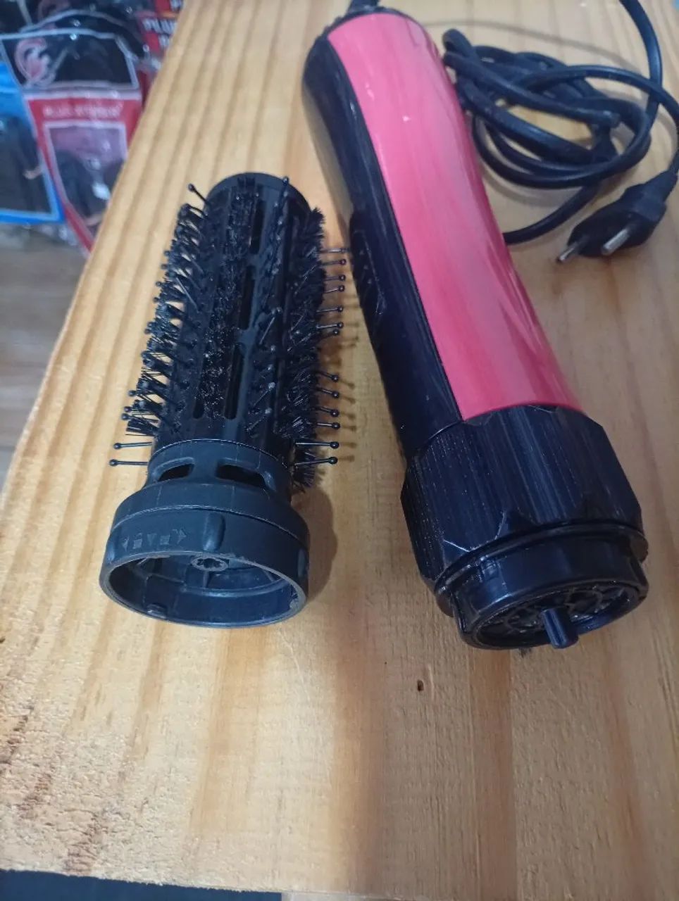Escova rotativa para cabelo  - Foto 2