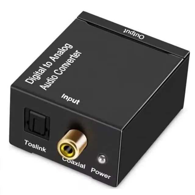 Kit Conversor De Áudio Óptico Digital Para Rca P2 - Foto 5