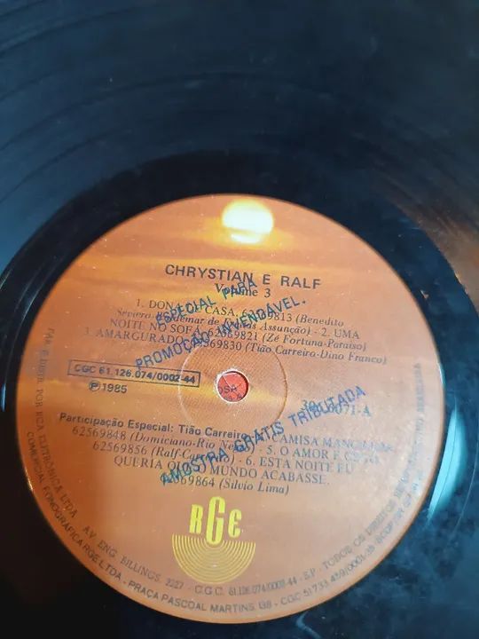 Lote com 6 discos de vinil grandes musicos - Foto 3